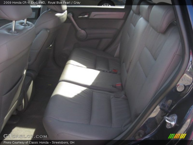 Royal Blue Pearl / Gray 2009 Honda CR-V EX-L 4WD