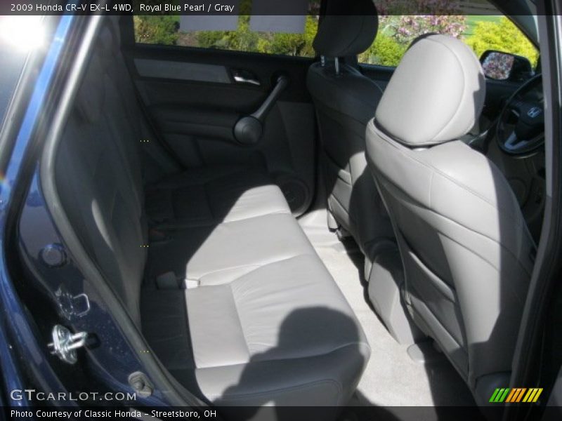 Royal Blue Pearl / Gray 2009 Honda CR-V EX-L 4WD
