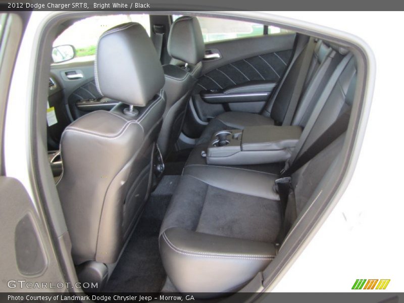 Rear Seat of 2012 Charger SRT8
