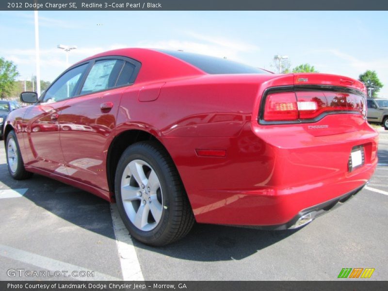 Redline 3-Coat Pearl / Black 2012 Dodge Charger SE