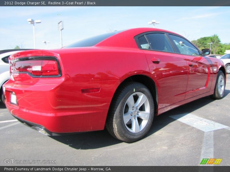 Redline 3-Coat Pearl / Black 2012 Dodge Charger SE