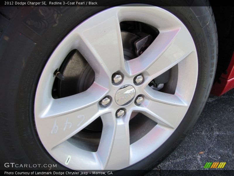 Redline 3-Coat Pearl / Black 2012 Dodge Charger SE