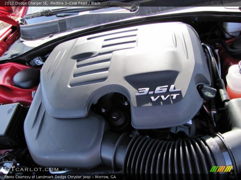 Redline 3-Coat Pearl / Black 2012 Dodge Charger SE