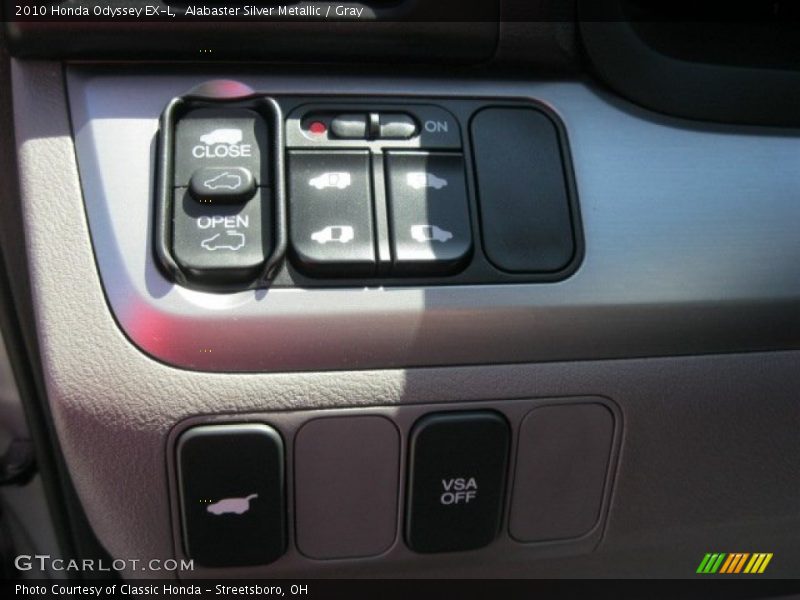 Alabaster Silver Metallic / Gray 2010 Honda Odyssey EX-L