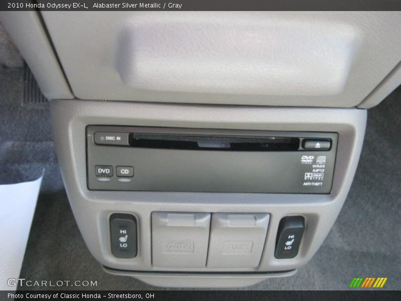 Alabaster Silver Metallic / Gray 2010 Honda Odyssey EX-L
