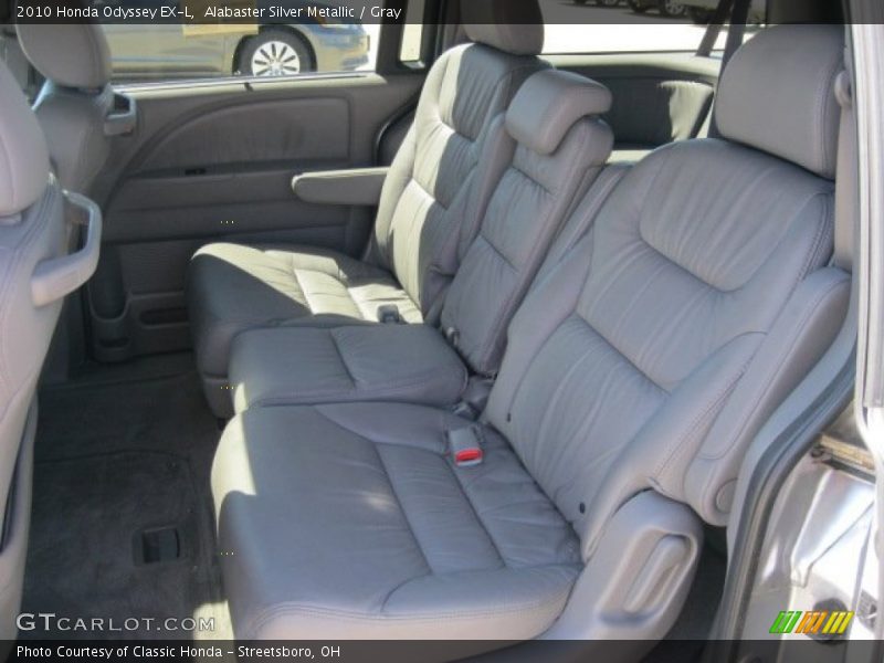 Alabaster Silver Metallic / Gray 2010 Honda Odyssey EX-L