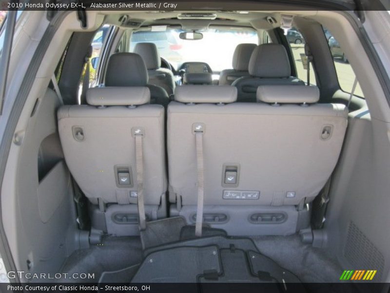 Alabaster Silver Metallic / Gray 2010 Honda Odyssey EX-L