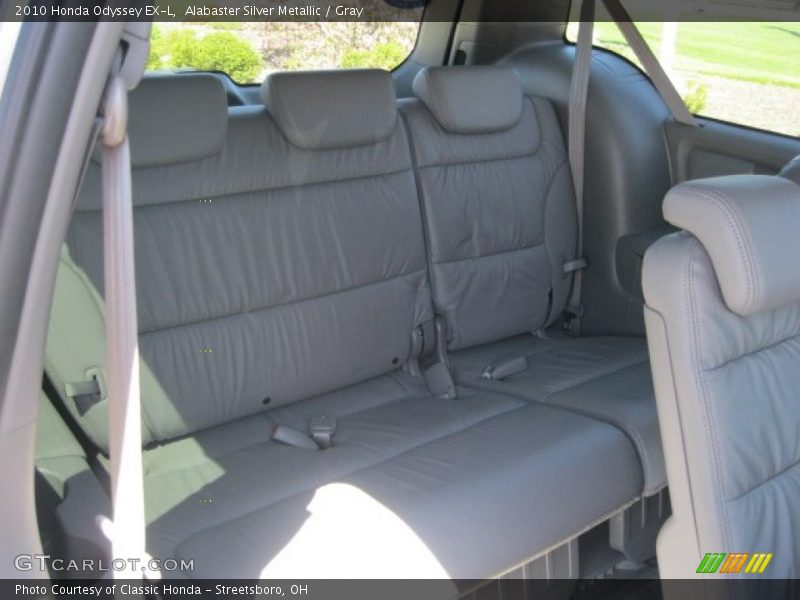 Alabaster Silver Metallic / Gray 2010 Honda Odyssey EX-L