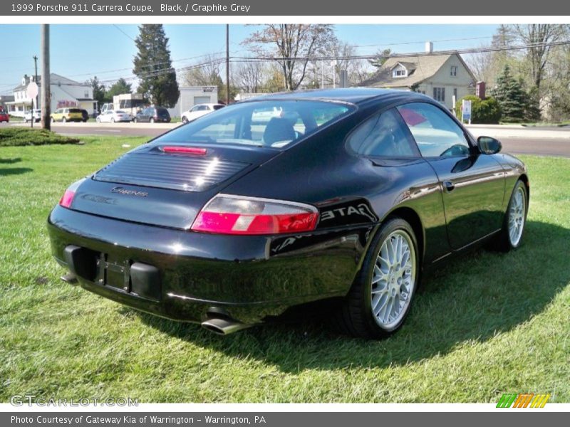 Black / Graphite Grey 1999 Porsche 911 Carrera Coupe