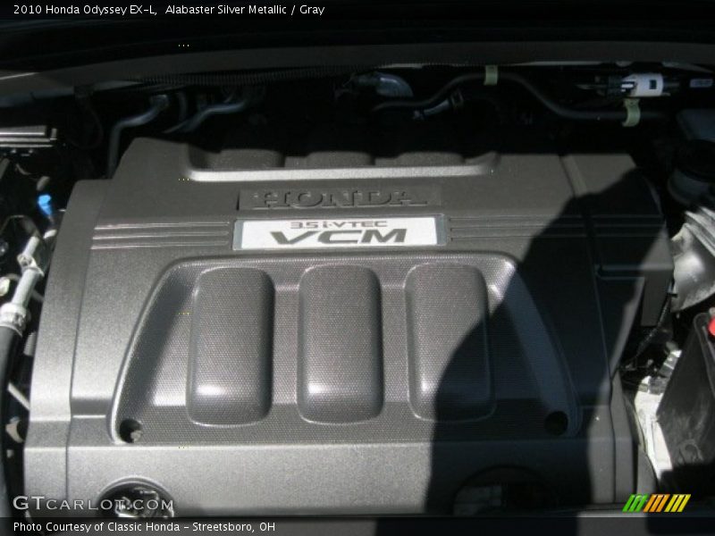 Alabaster Silver Metallic / Gray 2010 Honda Odyssey EX-L