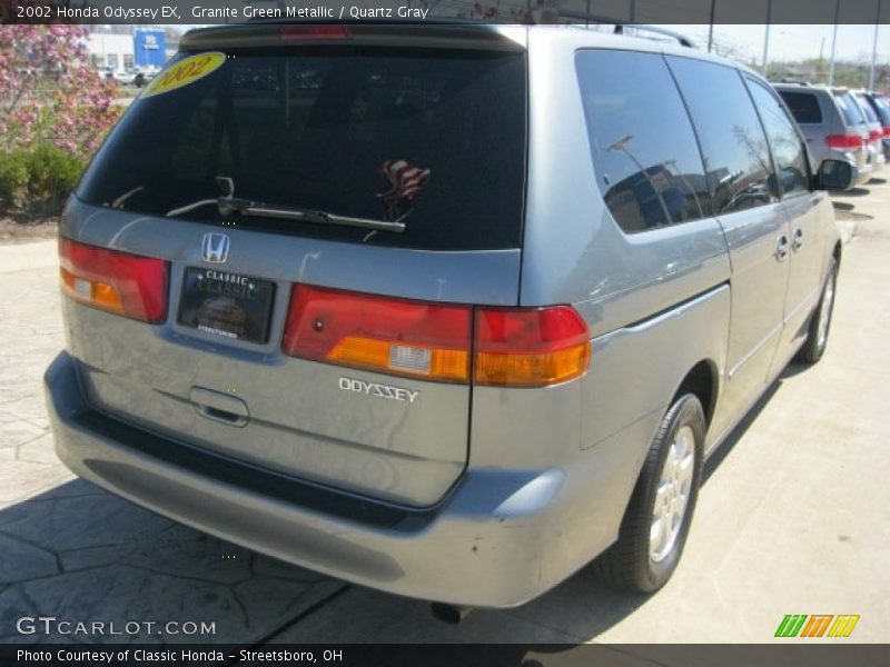 Granite Green Metallic / Quartz Gray 2002 Honda Odyssey EX