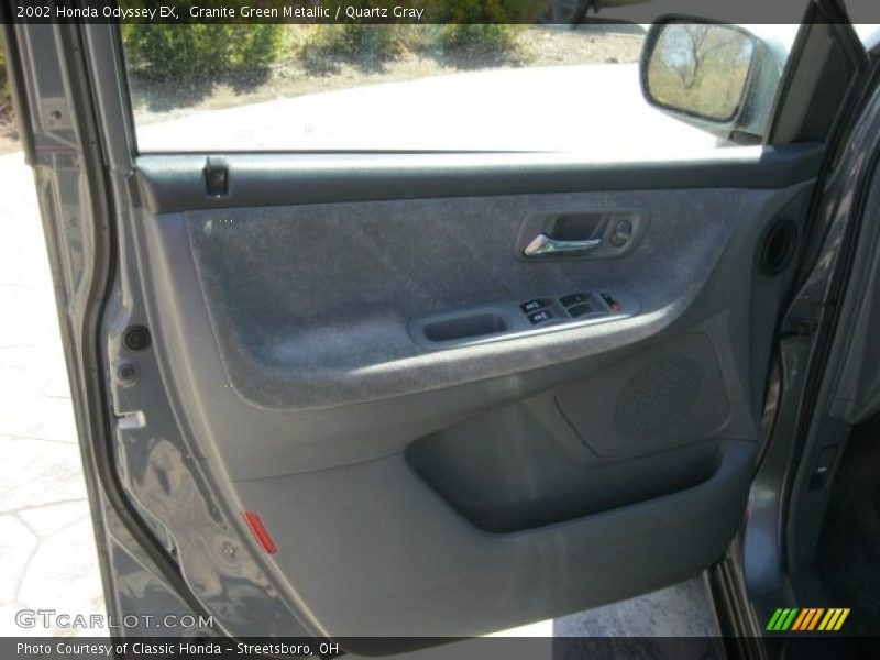 Granite Green Metallic / Quartz Gray 2002 Honda Odyssey EX