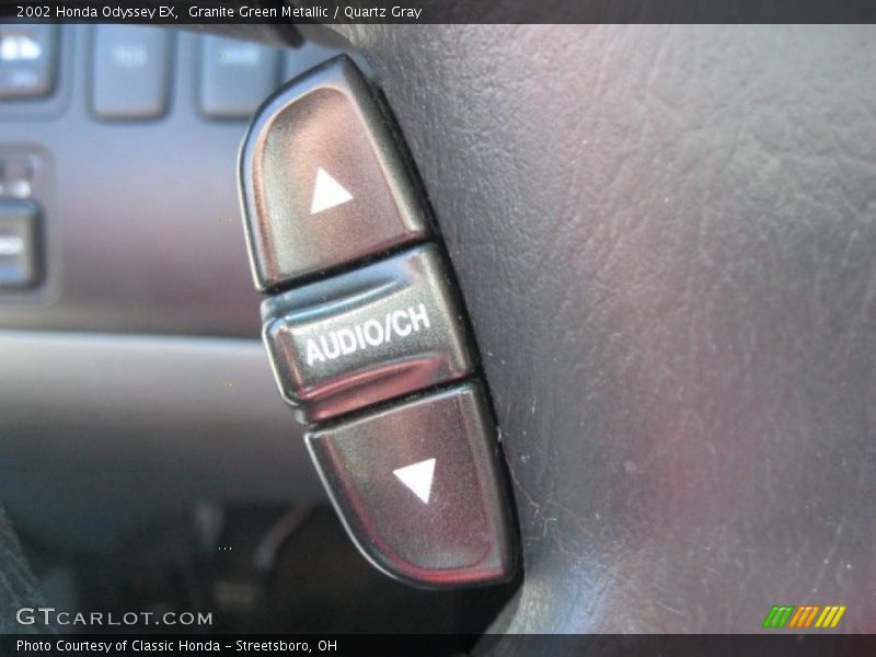 Granite Green Metallic / Quartz Gray 2002 Honda Odyssey EX