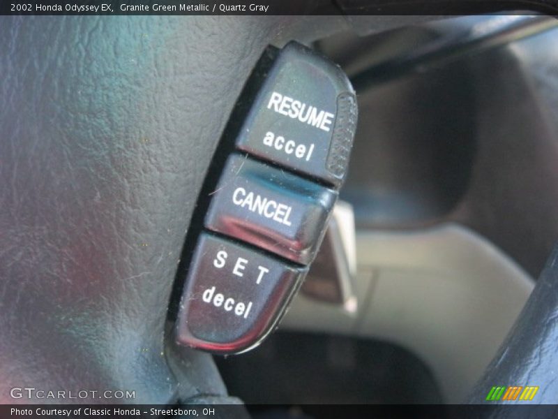 Granite Green Metallic / Quartz Gray 2002 Honda Odyssey EX