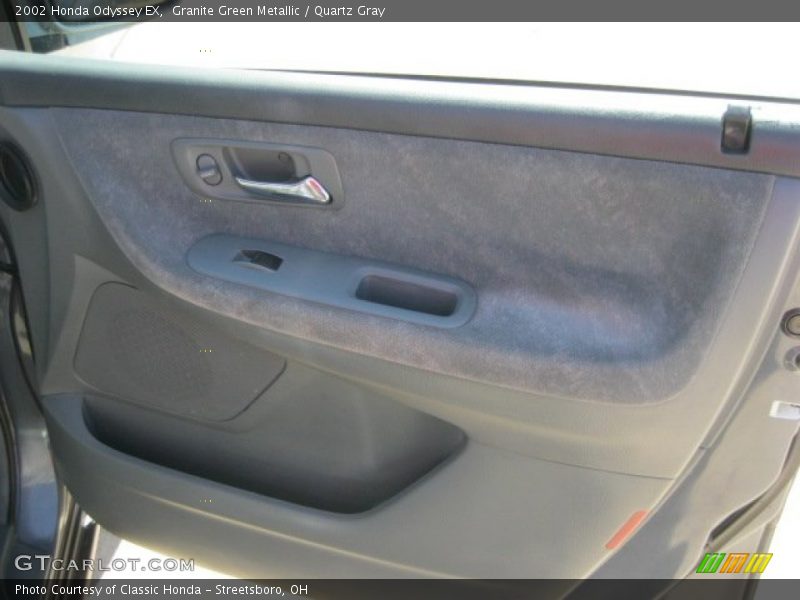 Granite Green Metallic / Quartz Gray 2002 Honda Odyssey EX