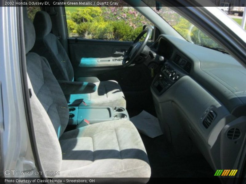 Granite Green Metallic / Quartz Gray 2002 Honda Odyssey EX