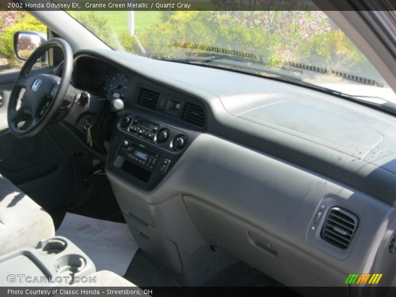 Granite Green Metallic / Quartz Gray 2002 Honda Odyssey EX