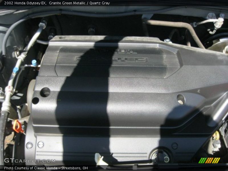 Granite Green Metallic / Quartz Gray 2002 Honda Odyssey EX