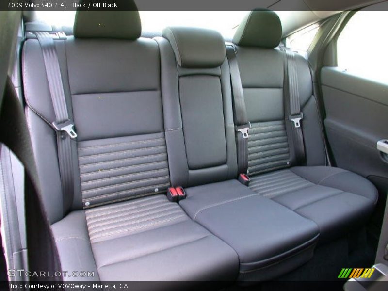 Black / Off Black 2009 Volvo S40 2.4i