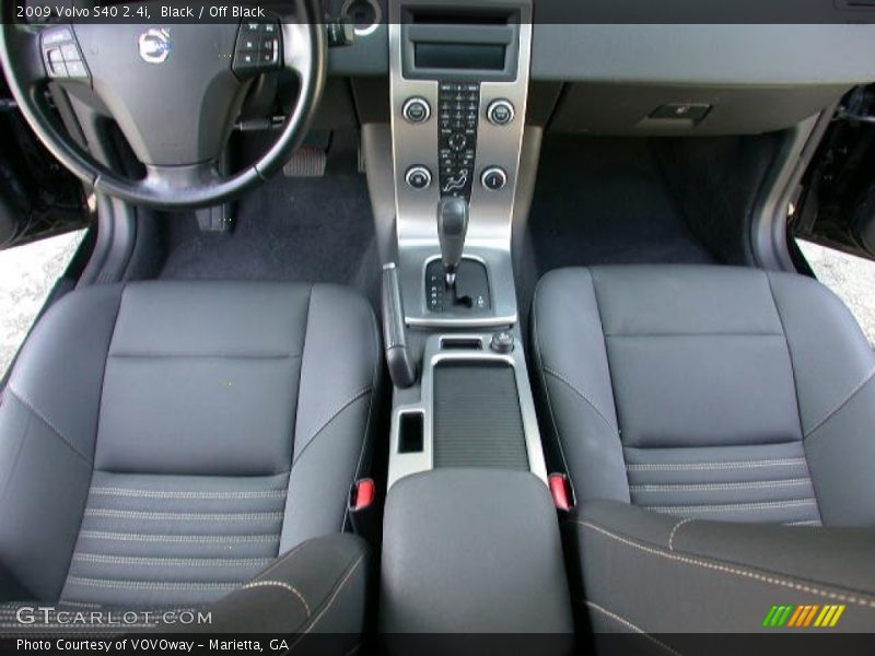 Black / Off Black 2009 Volvo S40 2.4i