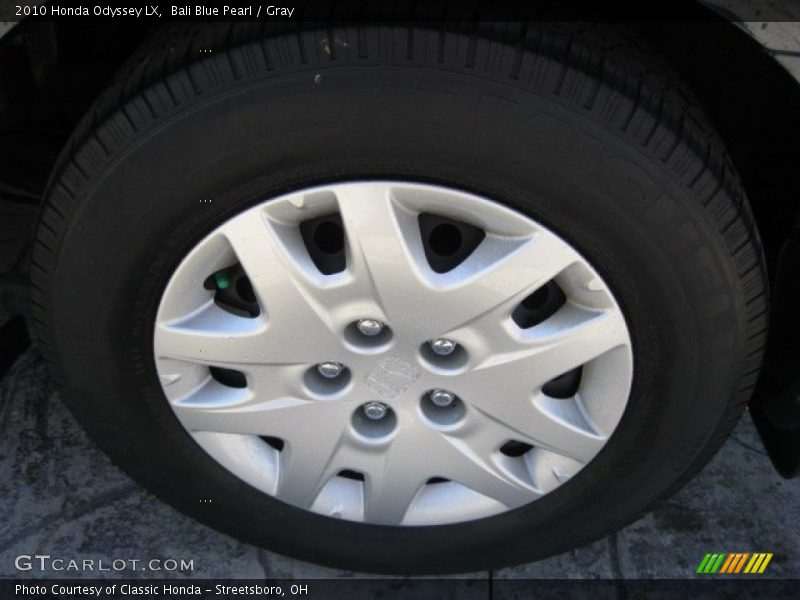 Bali Blue Pearl / Gray 2010 Honda Odyssey LX
