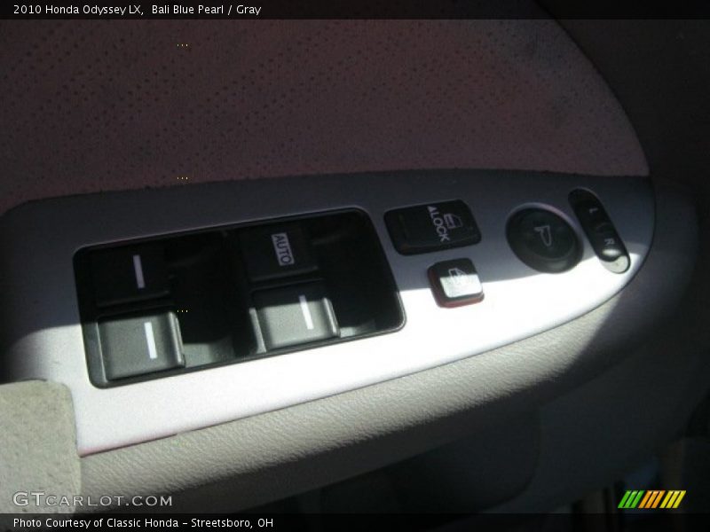 Bali Blue Pearl / Gray 2010 Honda Odyssey LX