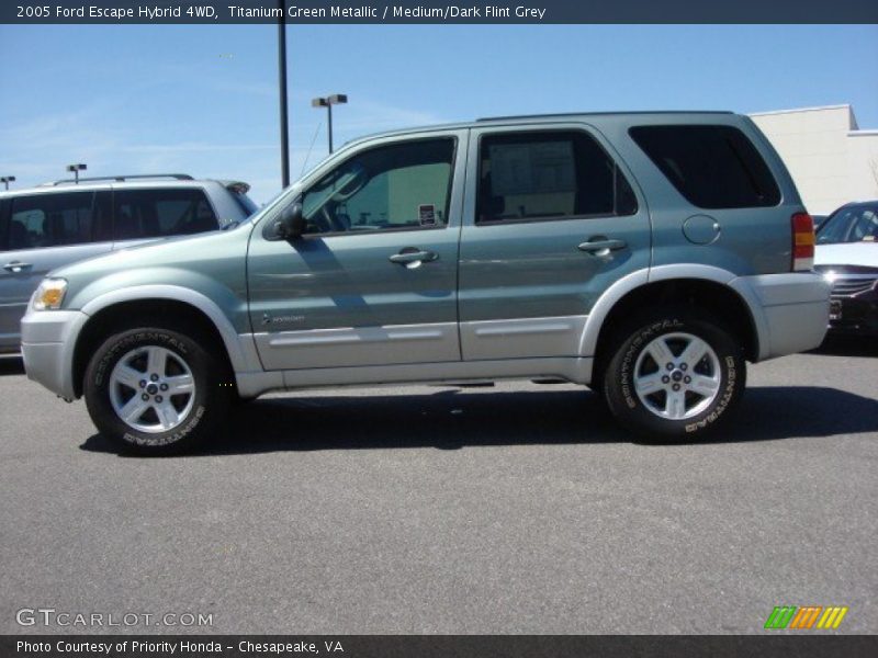  2005 Escape Hybrid 4WD Titanium Green Metallic
