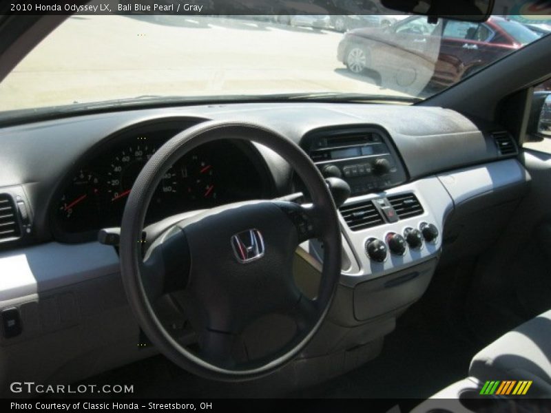 Bali Blue Pearl / Gray 2010 Honda Odyssey LX