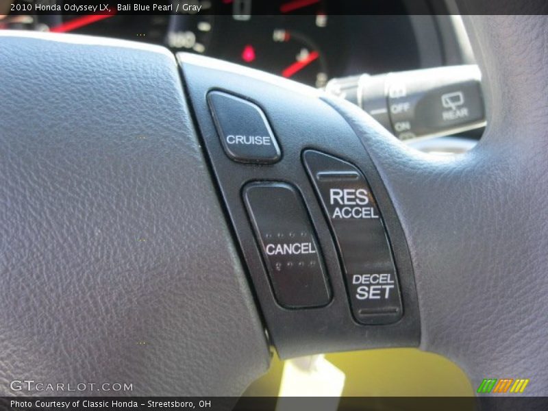 Bali Blue Pearl / Gray 2010 Honda Odyssey LX