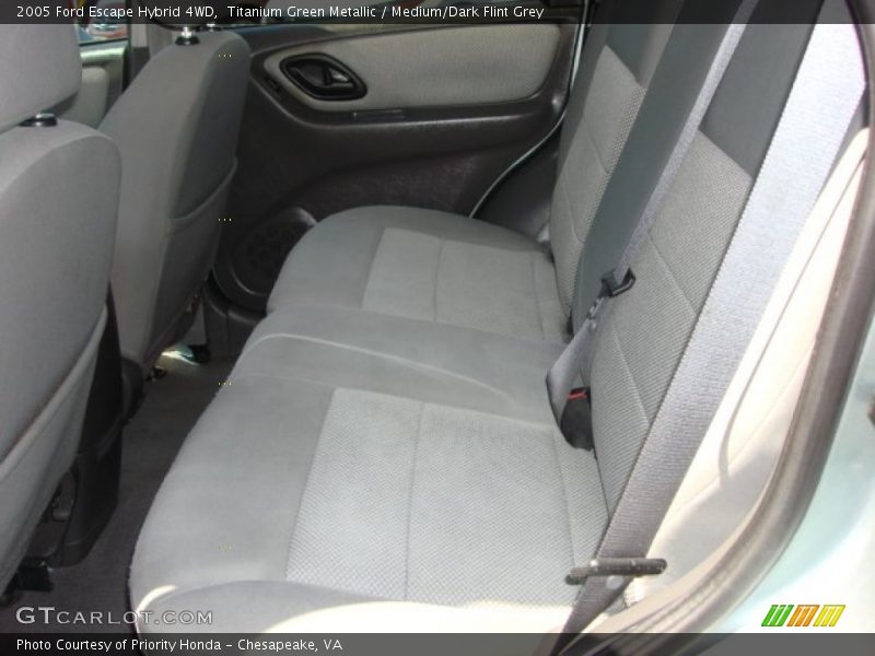 Titanium Green Metallic / Medium/Dark Flint Grey 2005 Ford Escape Hybrid 4WD