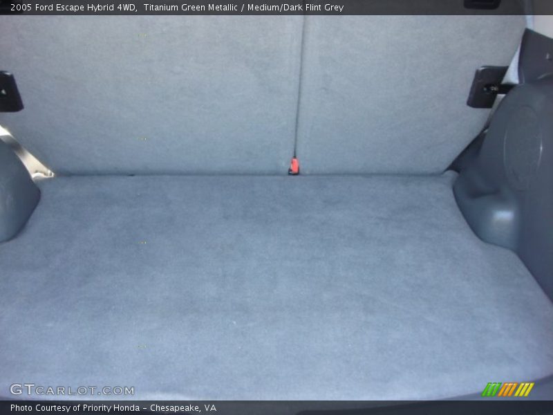 Titanium Green Metallic / Medium/Dark Flint Grey 2005 Ford Escape Hybrid 4WD
