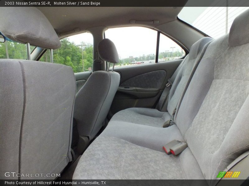 Molten Silver / Sand Beige 2003 Nissan Sentra SE-R