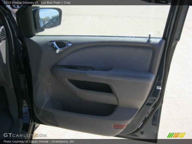 Bali Blue Pearl / Gray 2010 Honda Odyssey LX