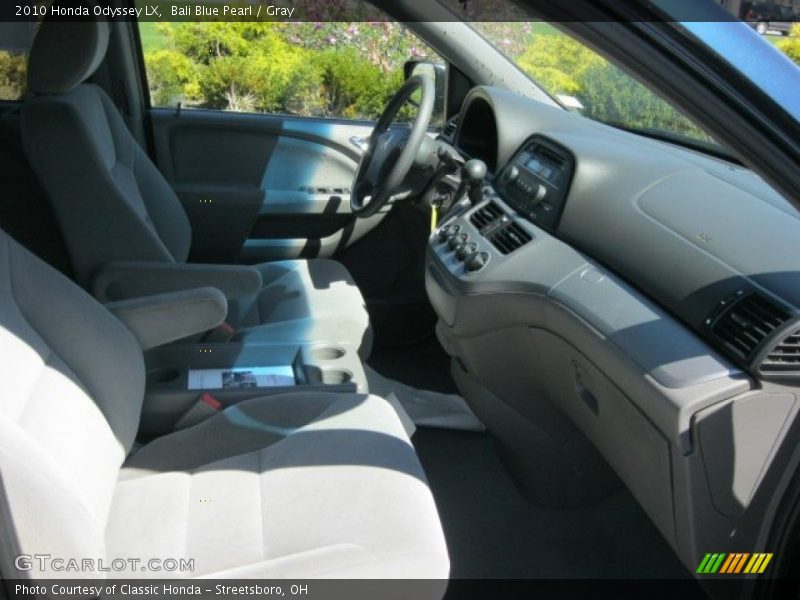 Bali Blue Pearl / Gray 2010 Honda Odyssey LX