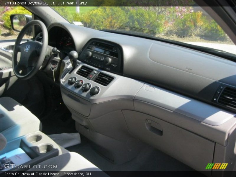 Bali Blue Pearl / Gray 2010 Honda Odyssey LX