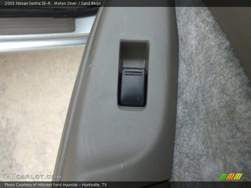 Molten Silver / Sand Beige 2003 Nissan Sentra SE-R