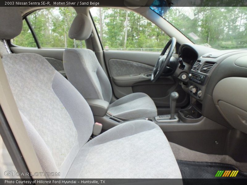  2003 Sentra SE-R Sand Beige Interior