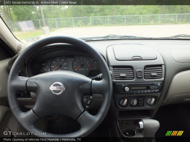 Dashboard of 2003 Sentra SE-R