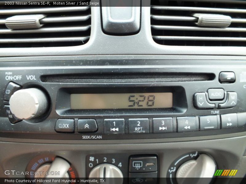 Molten Silver / Sand Beige 2003 Nissan Sentra SE-R