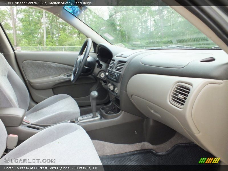 Molten Silver / Sand Beige 2003 Nissan Sentra SE-R