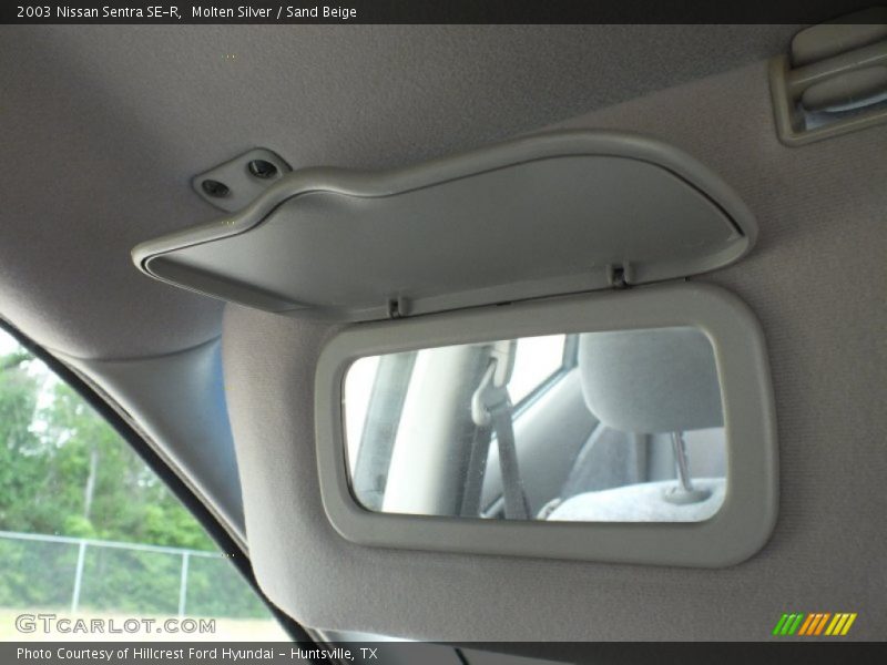 Molten Silver / Sand Beige 2003 Nissan Sentra SE-R
