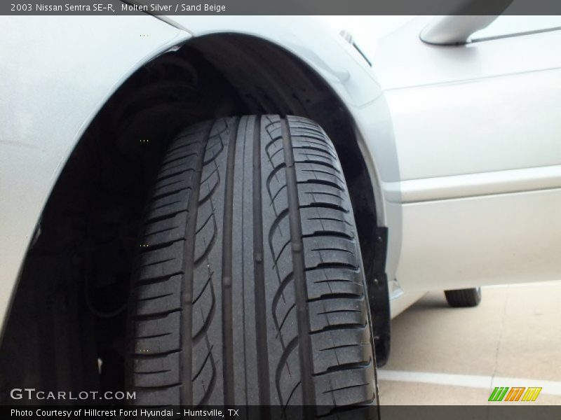Molten Silver / Sand Beige 2003 Nissan Sentra SE-R
