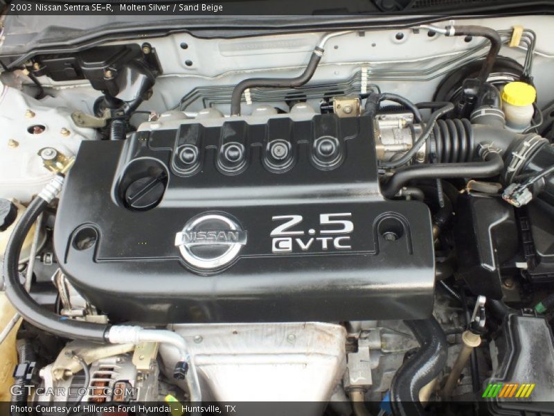 Molten Silver / Sand Beige 2003 Nissan Sentra SE-R