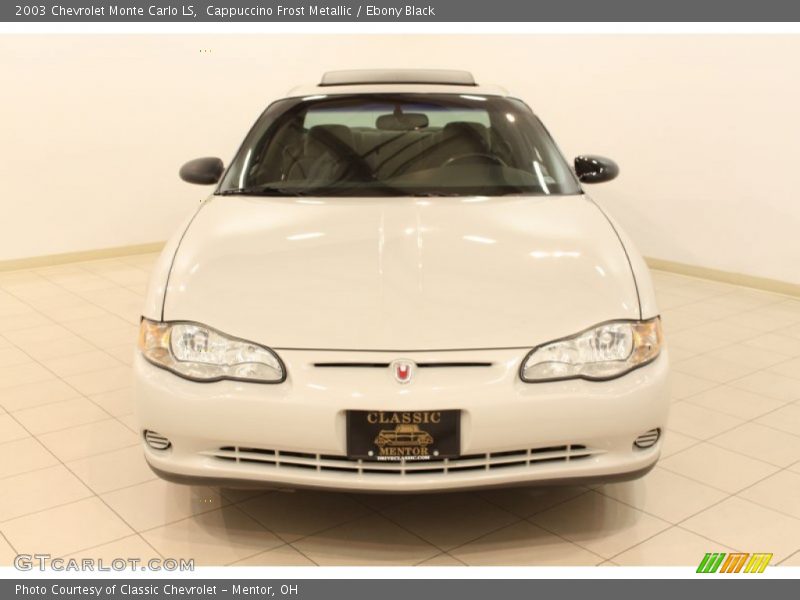 Cappuccino Frost Metallic / Ebony Black 2003 Chevrolet Monte Carlo LS