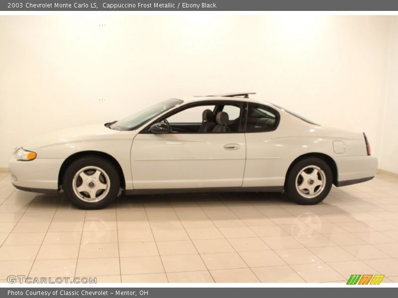 Cappuccino Frost Metallic / Ebony Black 2003 Chevrolet Monte Carlo LS