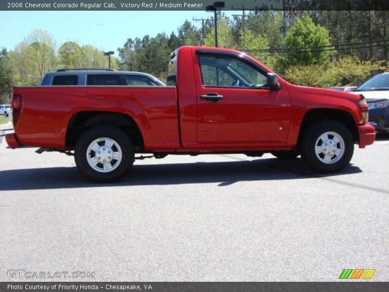 Victory Red / Medium Pewter 2006 Chevrolet Colorado Regular Cab