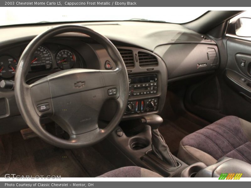 Cappuccino Frost Metallic / Ebony Black 2003 Chevrolet Monte Carlo LS