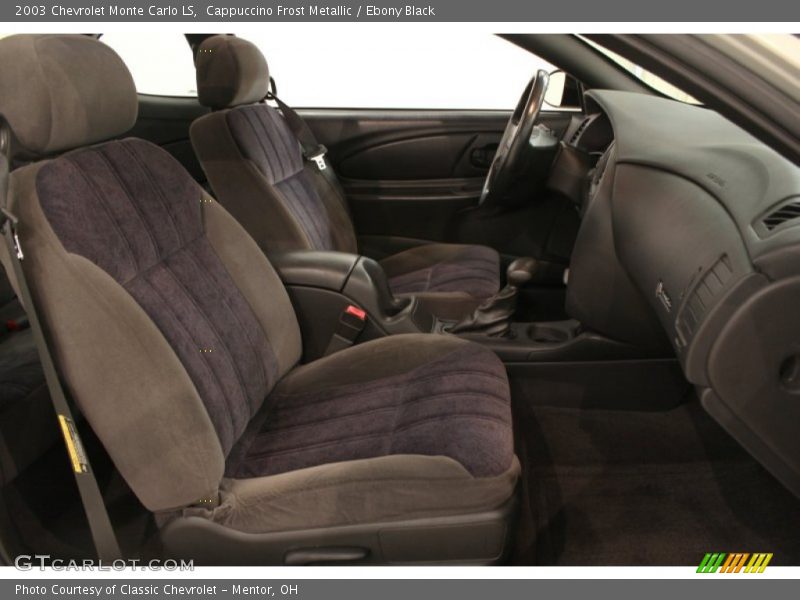 Cappuccino Frost Metallic / Ebony Black 2003 Chevrolet Monte Carlo LS