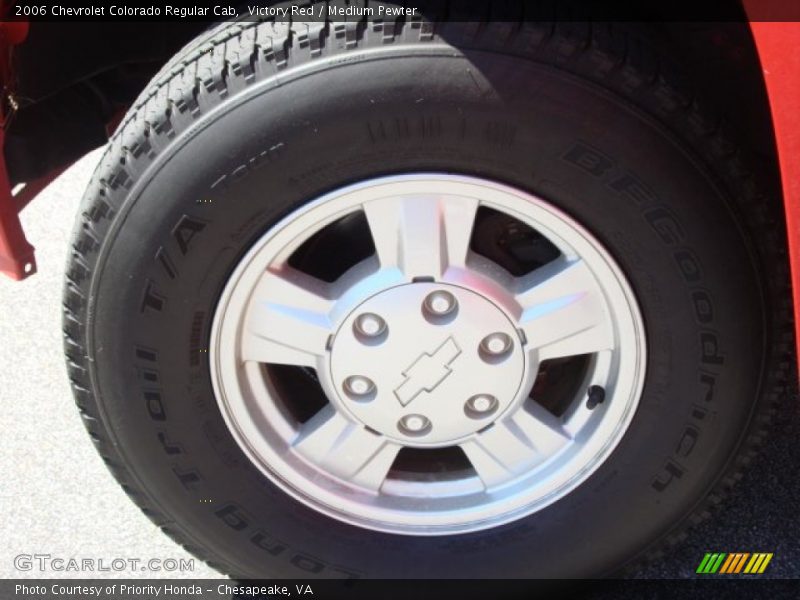 Victory Red / Medium Pewter 2006 Chevrolet Colorado Regular Cab