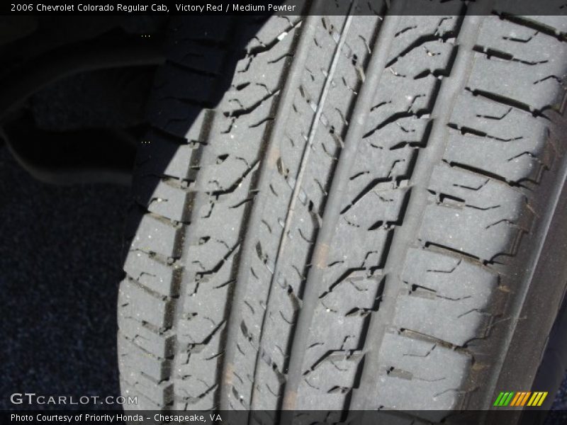 Victory Red / Medium Pewter 2006 Chevrolet Colorado Regular Cab